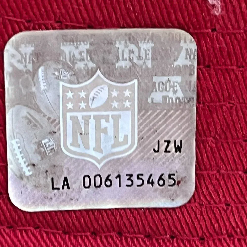 New York Giants Hat Cap Strap Back Blue White NFL Football Adjustable Mens